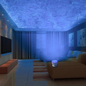 Ocean Waves Projector Lamp with Built-in Speaker - Geovelle